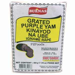 Buenas Grated Purple Yam (Kinayod na Ube) 454g…