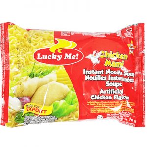 Lucky Me Instant Chicken Noodles 55g…